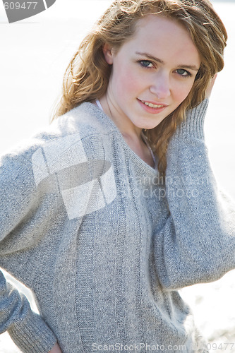 Image of Beautiful summer girl
