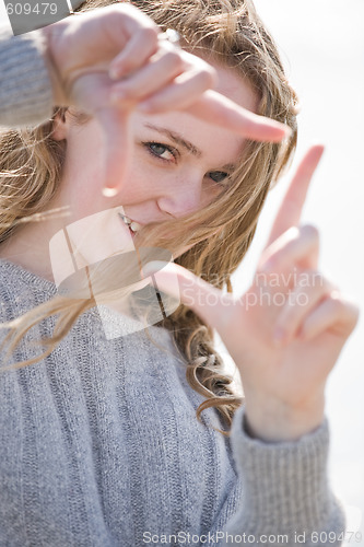 Image of Beautiful summer girl