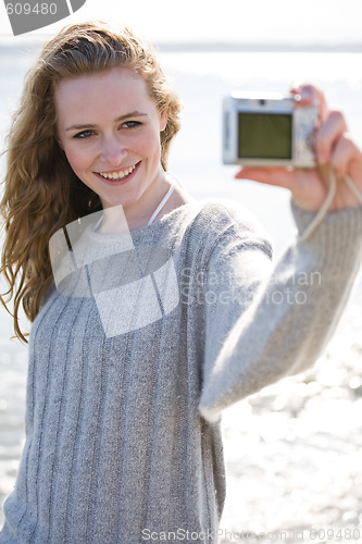 Image of Beautiful summer girl