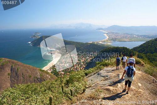 Image of Walking on the top of Mourao Mountain