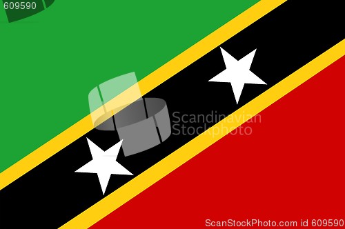 Image of Saint Kitts And Nevis Flag
