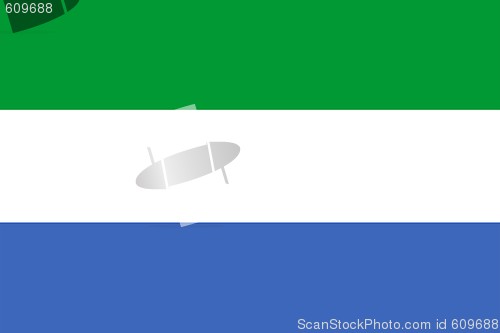 Image of Flag Of Sierra Leone