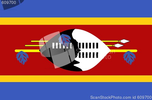 Image of Swaziland Flag