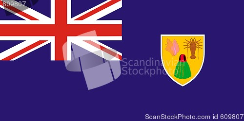 Image of Turks And Caicos Island Flag