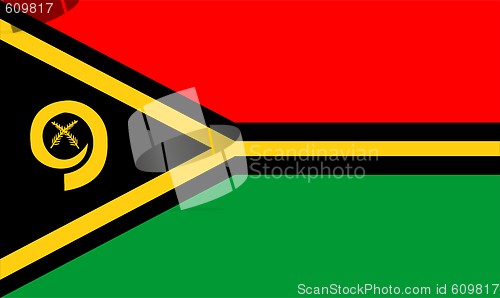 Image of Flag Of Vanuatu