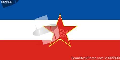 Image of Flag Of Yugoslavia