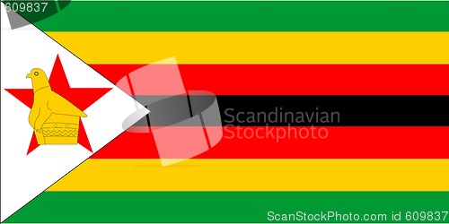 Image of Flag Of Zimbabwe