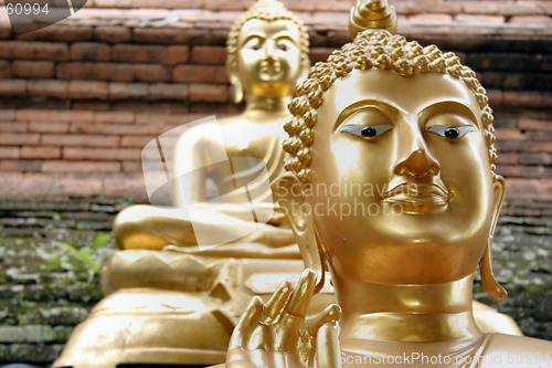 Image of twiin buddas