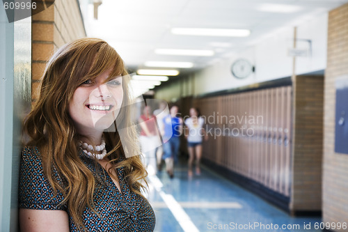 Image of Happy School Girl