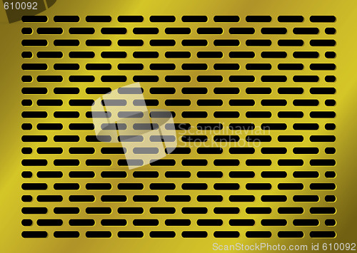 Image of lozenge gold background