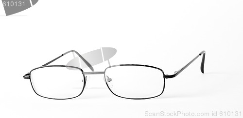 Image of glasses on white