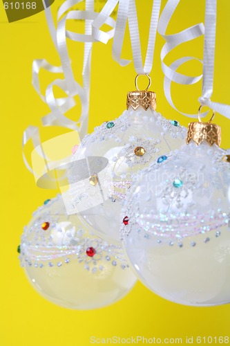 Image of christmas baubles