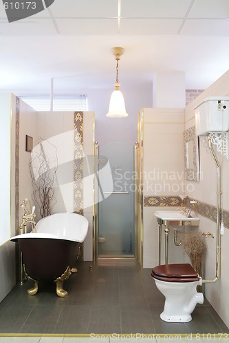Image of luxurious bathroom