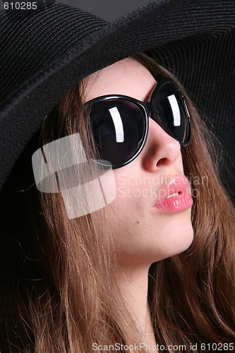 Image of black sunglasses