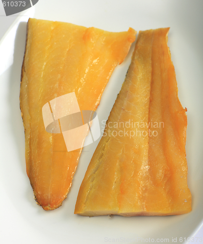 Image of Smoked haddock fillets vertical