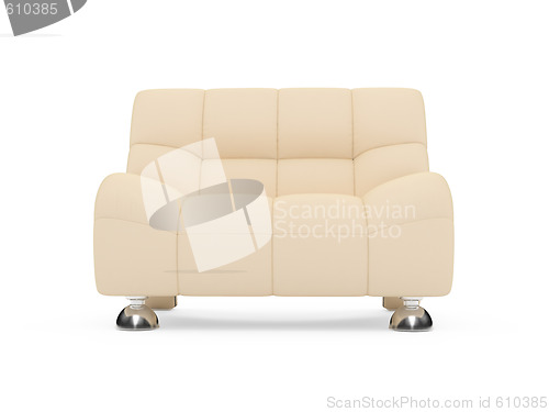 Image of Sofa over white