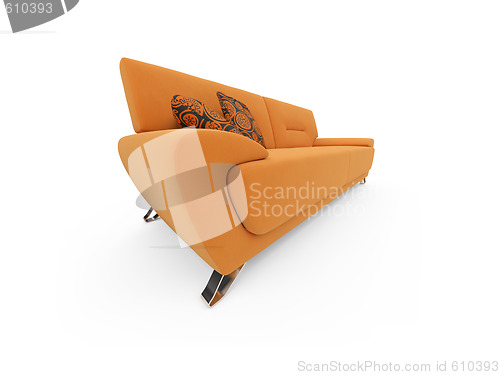 Image of Sofa over white