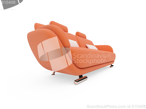 Image of Sofa over white