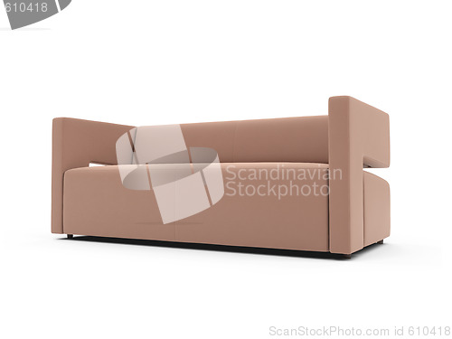 Image of Sofa over white