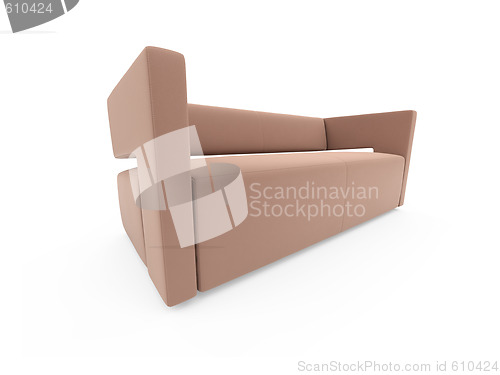 Image of Sofa over white