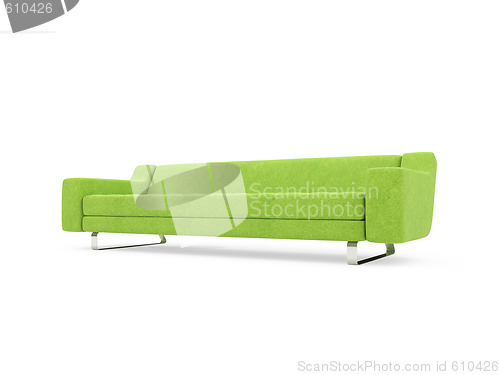 Image of Sofa over white