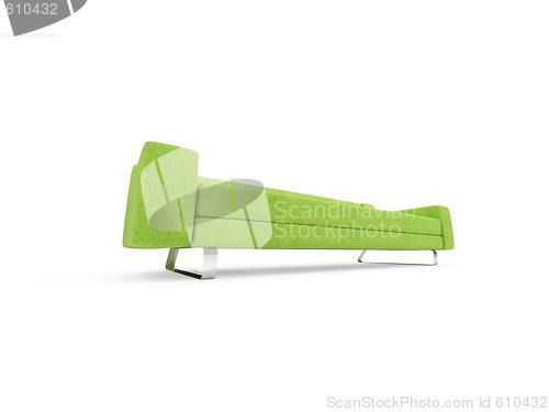 Image of Sofa over white