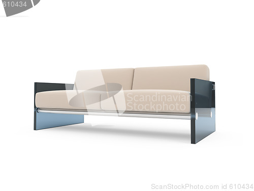 Image of Sofa over white