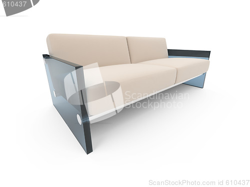 Image of Sofa over white