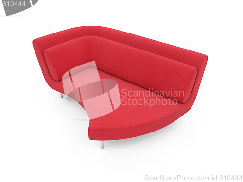 Image of Sofa over white