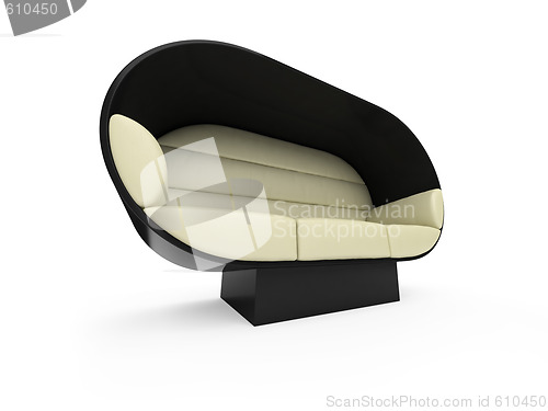 Image of Sofa over white