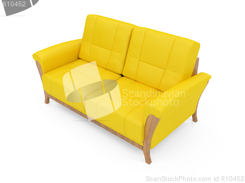 Image of Sofa over white