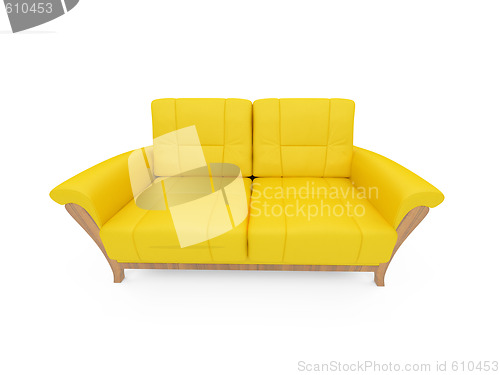 Image of Sofa over white