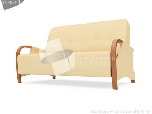 Image of Sofa over white