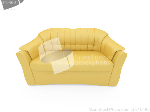 Image of Sofa over white