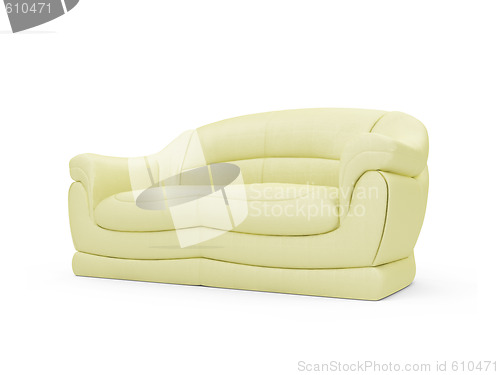 Image of Sofa over white