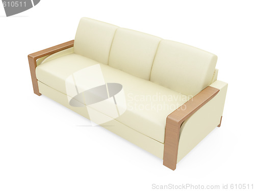 Image of Couch over white