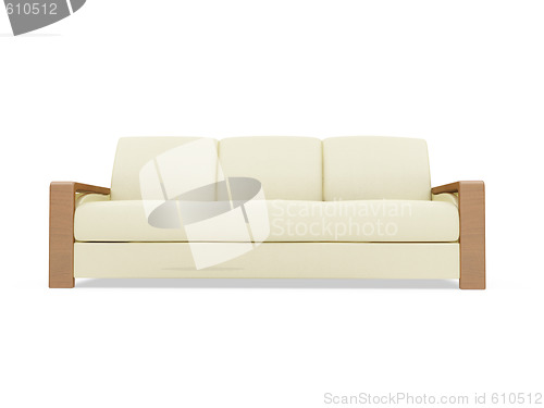 Image of Couch over white