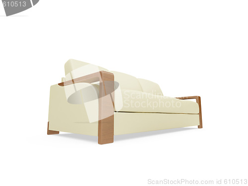 Image of Couch over white