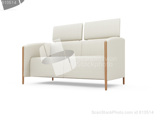 Image of Couch over white