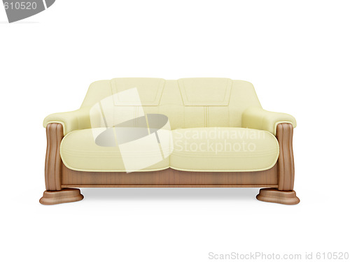 Image of Couch over white