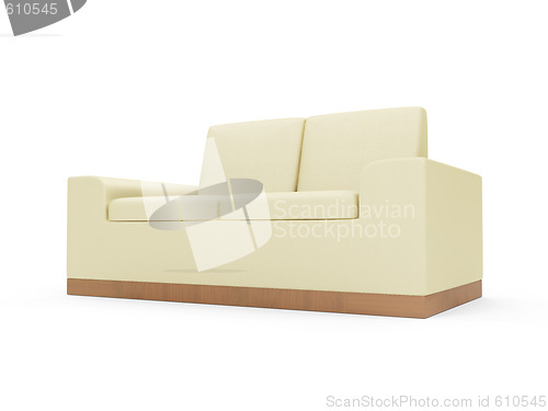 Image of Couch over white