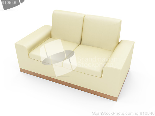 Image of Couch over white