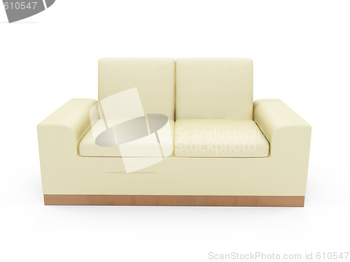 Image of Couch over white