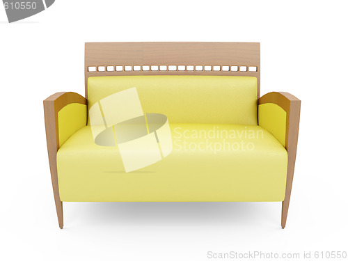 Image of Couch over white