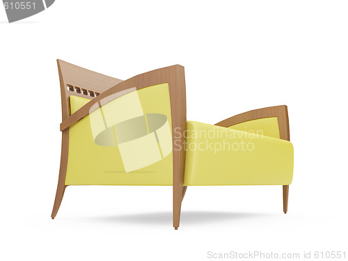 Image of Couch over white