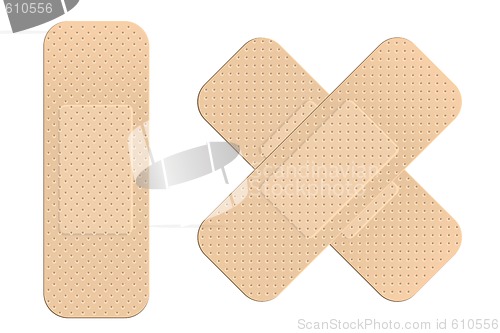 Image of First aid plasters