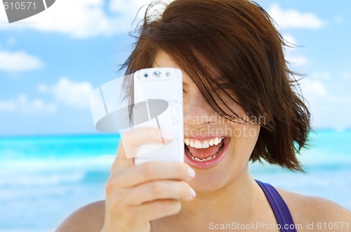 Image of phone camera