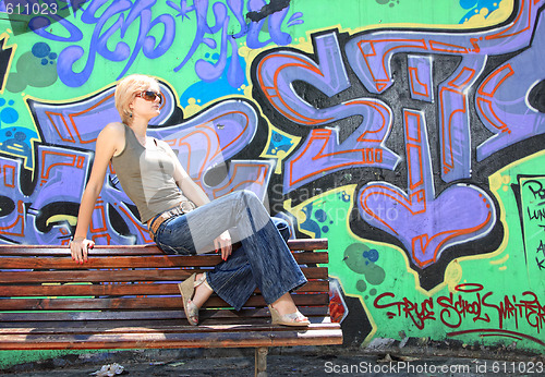 Image of beauty young woman
