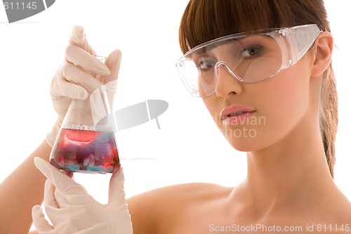 Image of lab work