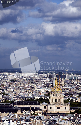 Image of cityscape view of paris france